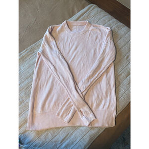 Lululemon size four pink knit sweater